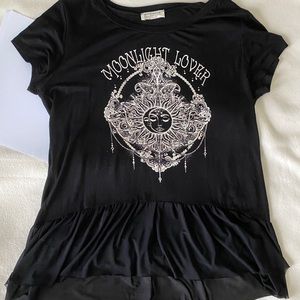 ☆*:.｡.Moonchild Moonlight Lover Witchy Top.｡.:*☆